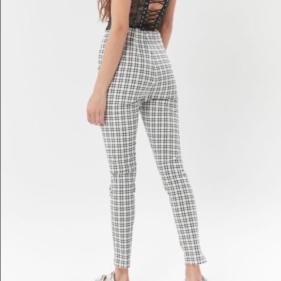NWT Urban Outfiters Plaid Pinup Pant - Picture 2 of 4